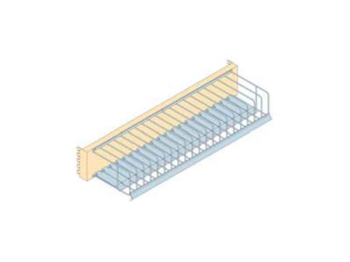 SMD Reel Holder with 20 Slots (7/13', 120x20h cm)