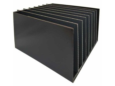 Hans Kolb 10-CRM (10005114) - ESD Cardboard Reel Box (8 Slots, Max. Ø 380mm) | MOQ 1500pcs