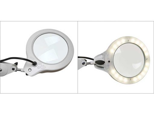 LFM LED Magnifying Glass with Light (Ø127mm, 3/5di) | Vision Engineering LUXO