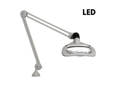 WAVE LED Bench Magnifier with Lighting (3.5/5di) | LUXO by Vision Engineering