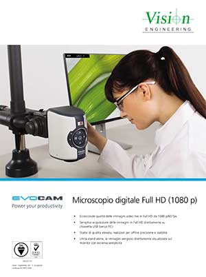 EVO CAM | Microscopio digitale Full HD Vision Engineering - Brochure IT V1.0
