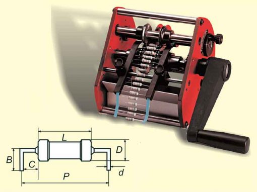 Superform/A-LC - Preformatrice per componenti assiali