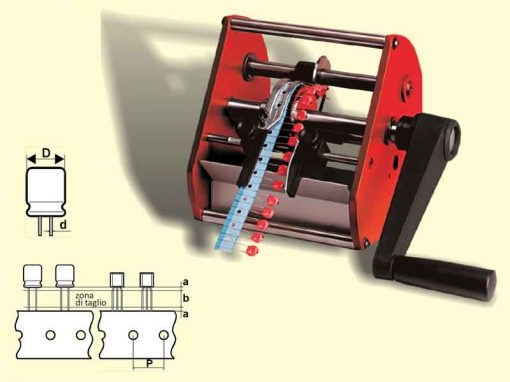 Superform/R-LC - Troncatrice per componenti elettronici radiali nastrati