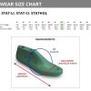 Size Chart for STAT-CI, STAT-LI and STATHOL Mod. Footwear