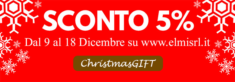 ChristmasGIFT | COUPON Sconto -5% dal 9 al 18 Dicembre 2020