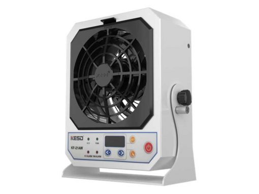 KF21AW - Ventilatore ionizzante da banco ESD per Cleanroom (2.56-4.07 mq/min)