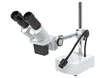 5000 - Stereomicroscopio binoculare a ingrandimento fisso (20x)