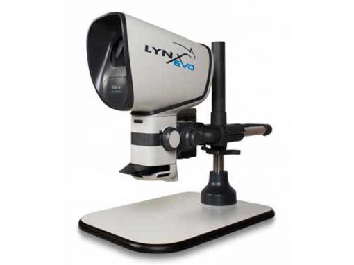 LYNX EVO Stereomicroscopio con stativo multipiano e obiettivo 0.45x (2.7-27x)