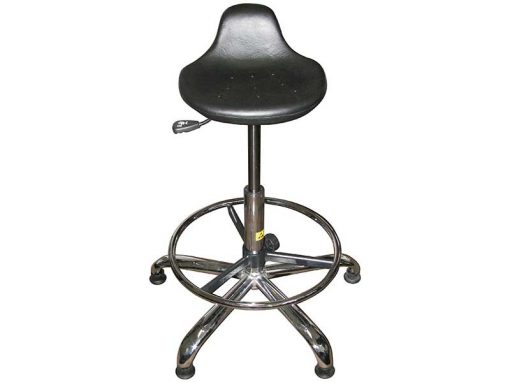 Sgabello Sit Stand antistatico ESD sempre in piedi (Piedini, 45-84cm)