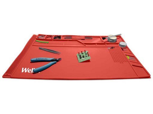 Weller Consumer High-Temperature Resistant Bench-Prtection Mat Large (549x351mm) | WLACCWSM1-02