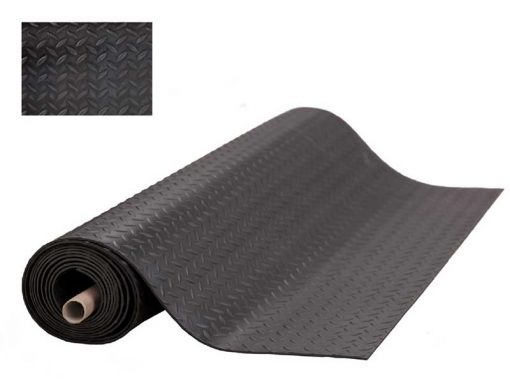 Tappeto conduttivo di protezione per pavimenti ESD (Nero, 4mm)