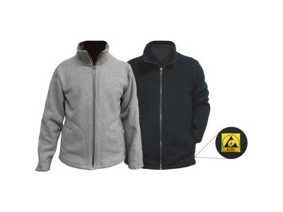 Anti-static ESD Safe Fleece (Blue/Grey, XS-6XL)