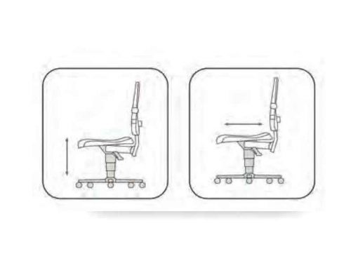 ESD Anti-Static Chair Economy Series | Adjustments