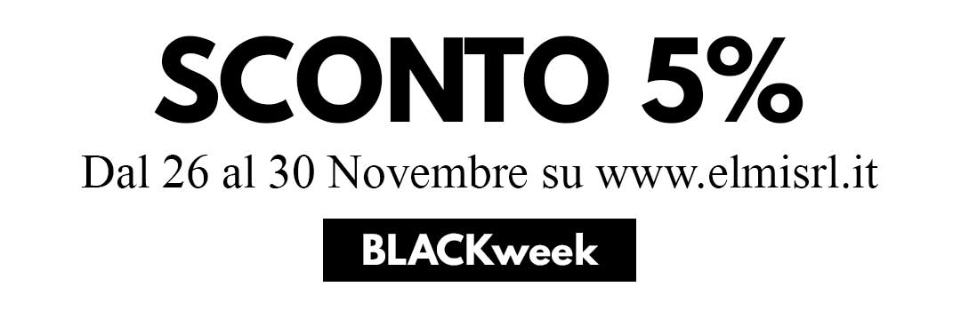 BLACK FRIDAY WEEK 2021 | Sconto 5%