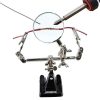 Weller WLACCHHB-02EU - Helping Hands with Magnifying Glass and Alligator Clamps (4x)