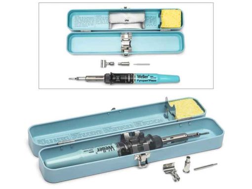 Weller Pyropen Piezo Set (T0051605999) - Self igniting Butane Gas Soldering Iron