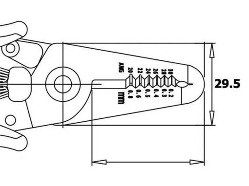 Piergiacomi CSP301 - Multifunction Tool | Dimensions