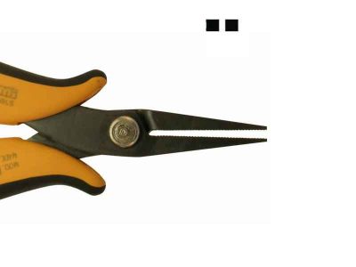 Piergiacomi PN 2005 – Chain-Nose Pliers (Long, Serrated Jaws)