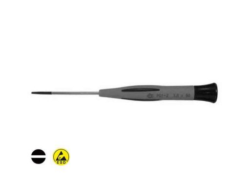 Piergiacomi PG1-2D - Precision Screwdriver ESD Slotted (1.8x60mm)