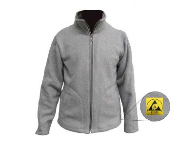 Anti-static ESD Safe Fleece (Grey, XS-6XL)