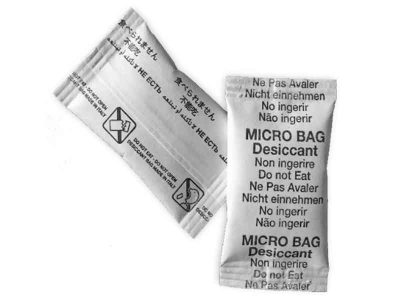 Moisture absorbing Desiccant Micro Bags (Tyvek® and Silica Gel, 500pcs)