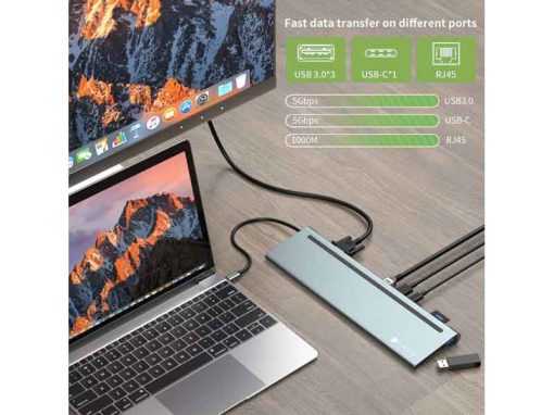 Docking Station 12 in 1 USB-C Hub - Trasferimento dati