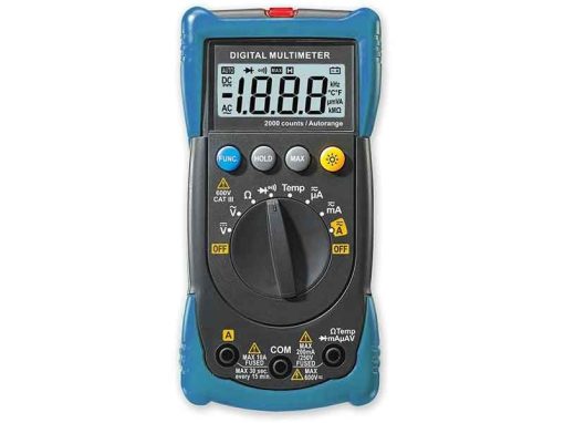 C-LOGIC 560 Digital Multimeter (Autorange, 2000 Counts)