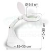 Economy LED Magnifier (Ø95mm, 3/12di)