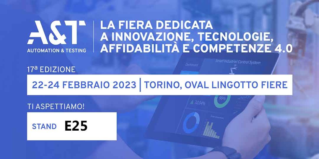 El.Mi ad A&T 2023 Torino - Stand E25 (22-24 Feb) | NEWS