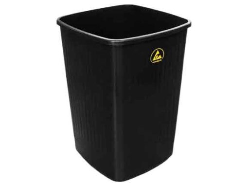 ESD Safe Waste Bin with Lid (36x36x65cm, 50L) - Detail without Lid