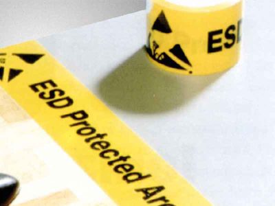 Floor Marking Tape for EPA Areas (75mmx33m)