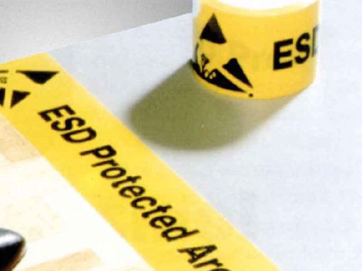 Floor Marking Tape for EPA Areas (75mmx33m)