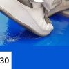Tappetino adesivo ESD Cleanroom 30 strati Blu (66x114cm, 4pz)