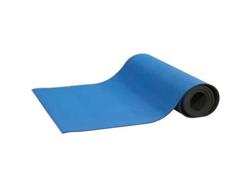 Anti-static ESD safe 3-layer benchtop mat with conductive central layer - Blue