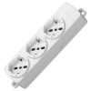 Presa elettrica universale Vimar 01287.NC.B Bianco (3 uscite)