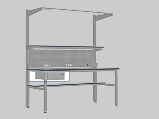 Drawer Unit Kit for El.Mi SMART Workbenches - Stackable (2pcs max.)