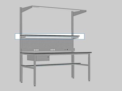 Upper Shelf Kit for SMART Workbench (180x30cm)
