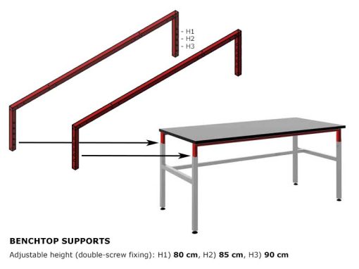 SMART Workbench Height Adjustment (80/85/90cm)