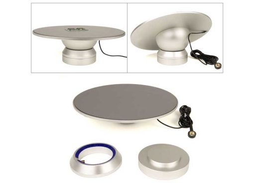 Tilting support for 3D viewing, furnished with ESD safe mat - Accessory for stereomicroscopes that improves the three-dimensional view of a sample.