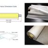 Rotoli di pulizia 100% polipropilene ESD senza cellulosa per macchina serigrafiche SMT (8 formati) - Dimensioni