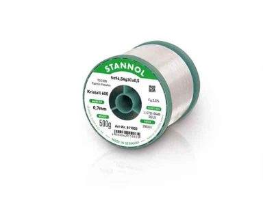 Stannol LF Solder Wire SN100C KR600 (0.5/1.0mm)