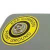 Grounding Point Kit with Label for ESD Mats (Male Snap Ø10mm)