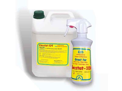 ELECSTAT 109 - Anti-static ESD Safe Detergent for Surfaces (2 Sizes)