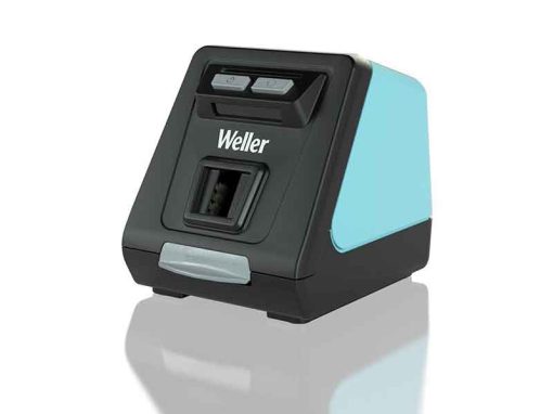 WATC100F Weller - Pulitore automatico con spazzole in fibra per pinzette e punte di saldatura (50W)