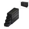 EM1 - Cassettiera antistatica ESD componibile con 2 cassetti da 40x120x20mm