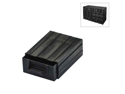 EM4 - Cassettiera antistatica ESD componibile (1 cassetto da 87x120x40Hmm)