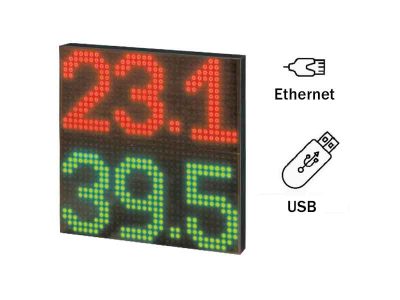 Misuratore di umidità/temperatura con allarme e datalogger (2 modelli)