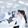 Stereomicroscopio senza oculari Mantis con stativo VERSO e prolunga MTB201