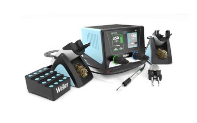 Weller XS2022 (T0053458699) - Set di rilavorazione WXsmart Heavy Duty, 2 canali, 300W