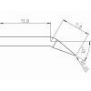Weller RTP 001 C X MS (T0050101799) - Conical Bent Soldering Tip Ø0.1mm - Sizes